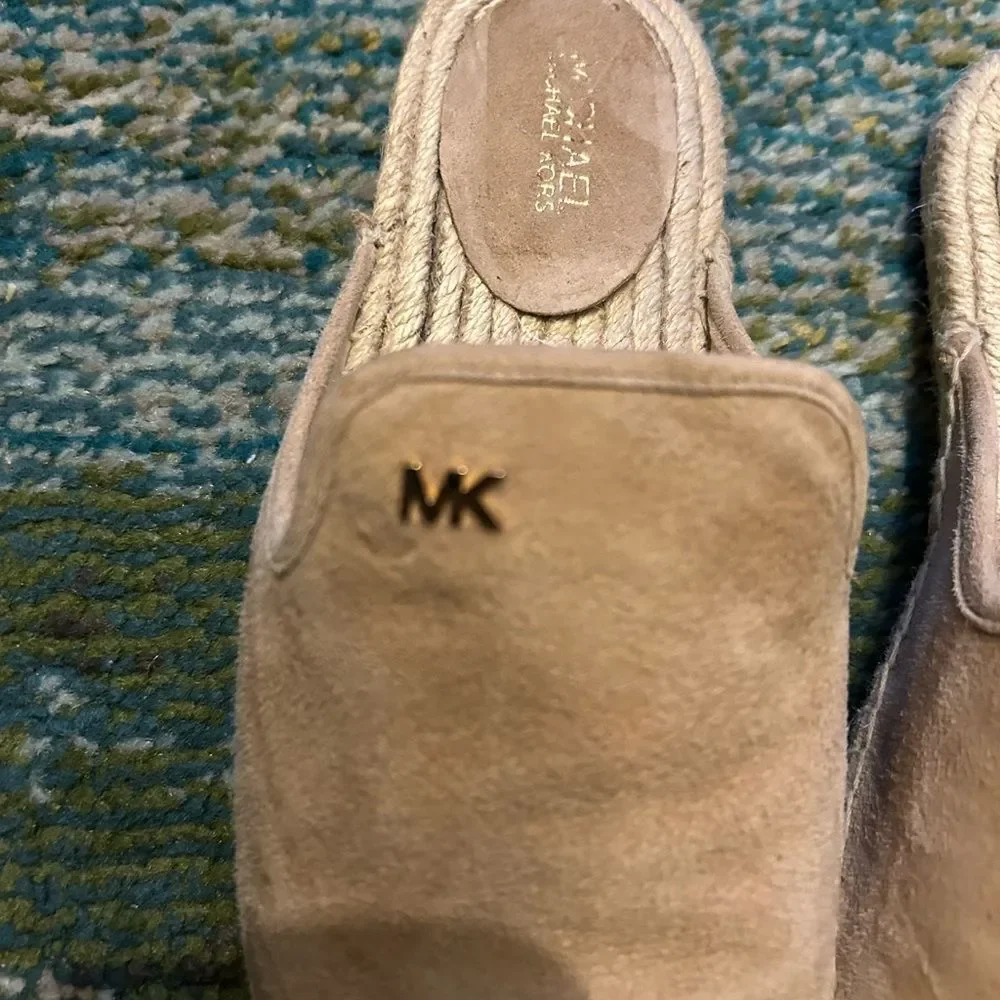 Michael Kors Hasting Tan Espadrilles Size 6.5